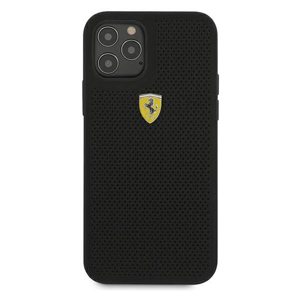 Ferrari dėklas iPhone 12/12 Pro – juodas -- iPhone 12