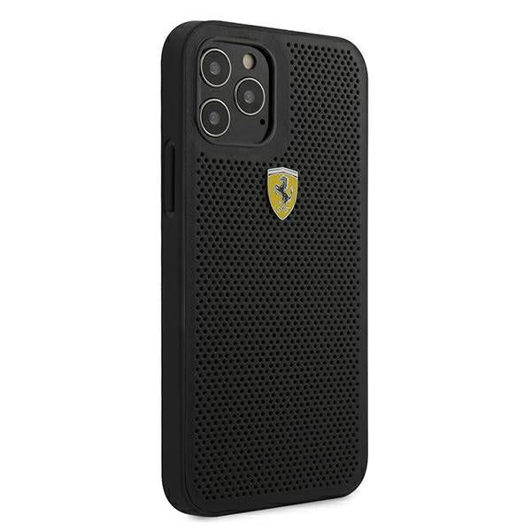 Ferrari dėklas iPhone 12/12 Pro – juodas -- iPhone 12