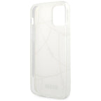 Guess dėklas iPhone 12 mini – baltas, Gold Chain -- iPhone 12 Mini