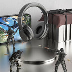 Dudao X22Pro ant ausies uždedamos belaidės Bluetooth 5.3 ausinės – juodos