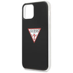 Guess dėklas iPhone 12/12 Pro – juodas (Triangle) -- iPhone 12