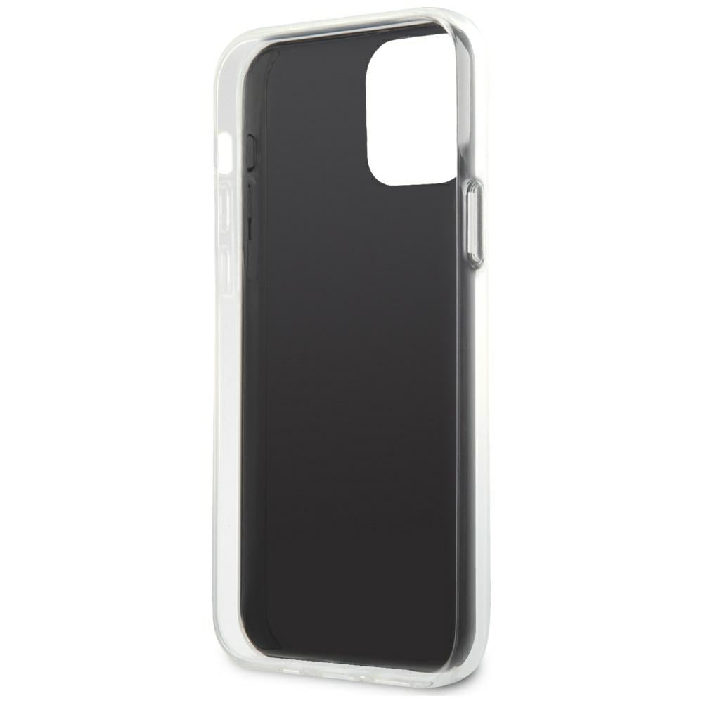 Guess dėklas iPhone 12/12 Pro – juodas (Triangle) -- iPhone 12