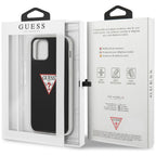 Guess dėklas iPhone 12/12 Pro – juodas (Triangle) -- iPhone 12