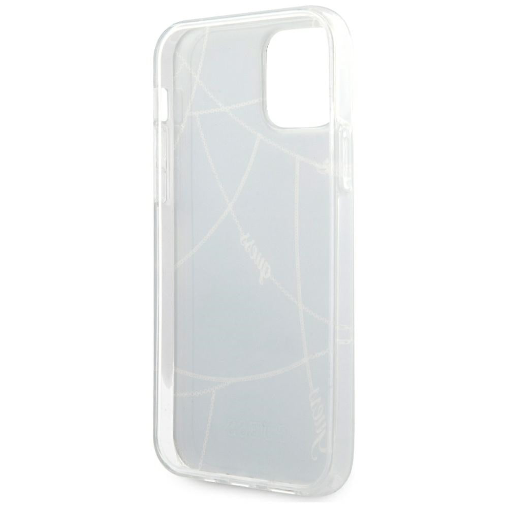 Guess dėklas iPhone 12 mini – juodas, Gold Chain -- iPhone 12 Mini