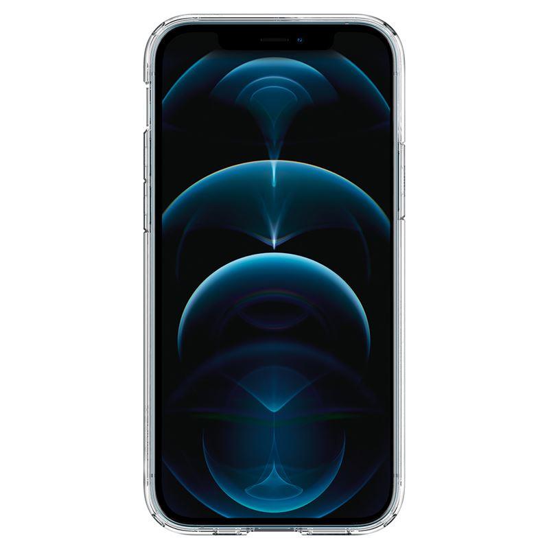 Skaidrus Spigen Ultra Hybrid dėklas iPhone 12/12 Pro -- iPhone 12