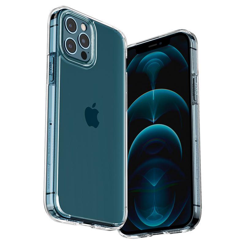 Skaidrus Spigen Ultra Hybrid dėklas iPhone 12/12 Pro -- iPhone 12