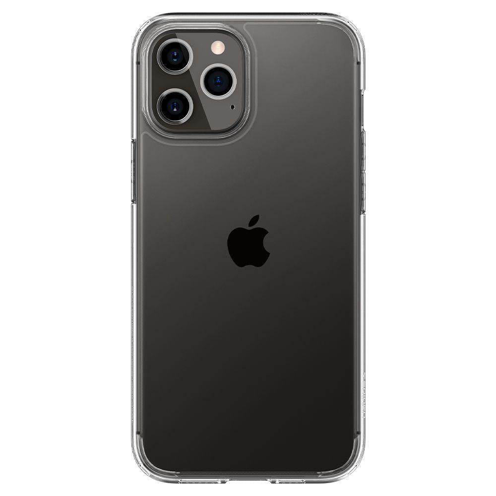 Skaidrus Spigen Ultra Hybrid dėklas iPhone 12/12 Pro -- iPhone 12