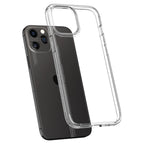 Skaidrus Spigen Ultra Hybrid dėklas iPhone 12/12 Pro -- iPhone 12