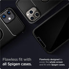 Spigen Glas.TR EZ Fit grūdintas stiklas iPhone 12/12 Pro (2 vnt.) -- iPhone 12