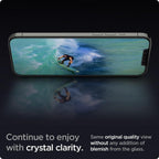 Spigen Glas.TR EZ Fit grūdintas stiklas iPhone 12/12 Pro (2 vnt.) -- iPhone 12