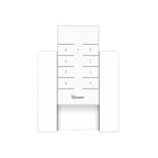 Sonoff RM433 nuotolinio valdiklio bazė balta (IM190328001) -- Uncategorized