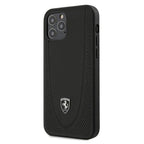 Ferrari Off Track Perforated dėklas iPhone 12/12 Pro – juodas -- iPhone 12