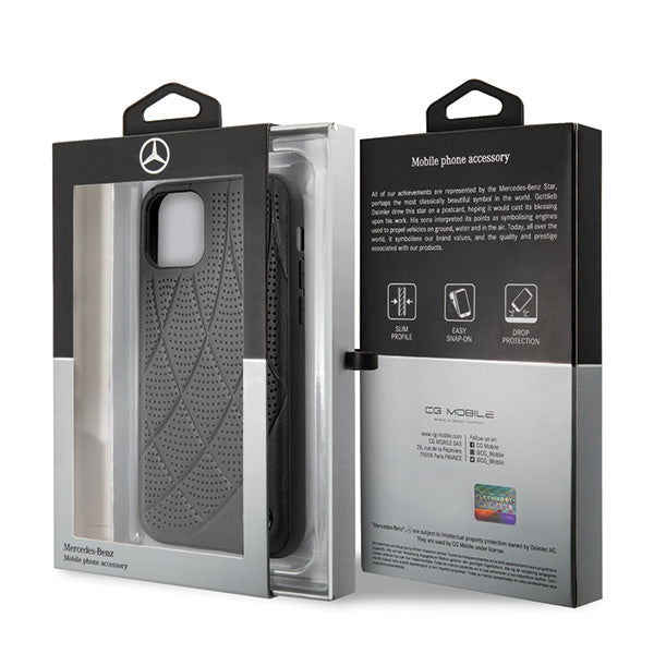 Mercedes-Benz Bow Line odinis dėklas iPhone 12 mini – juodas -- iPhone 12 Mini