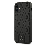Mercedes-Benz odinis dėklas iPhone 12 mini – juodas -- iPhone 12 Mini