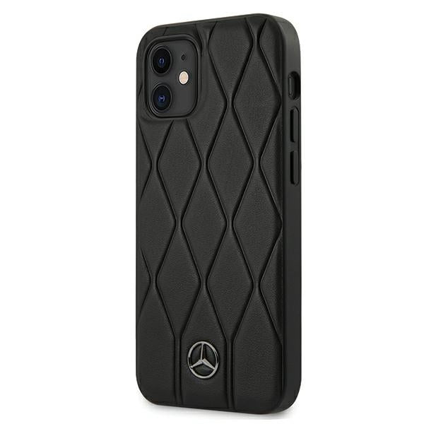 Mercedes-Benz odinis dėklas iPhone 12 mini – juodas -- iPhone 12 Mini