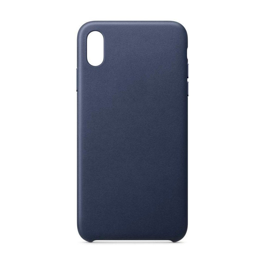 ECO PU odos dėklas iPhone 12 mini – tamsiai mėlynas -- iPhone 12 Mini