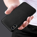 ECO PU odos dėklas iPhone 12 mini – tamsiai mėlynas -- iPhone 12 Mini