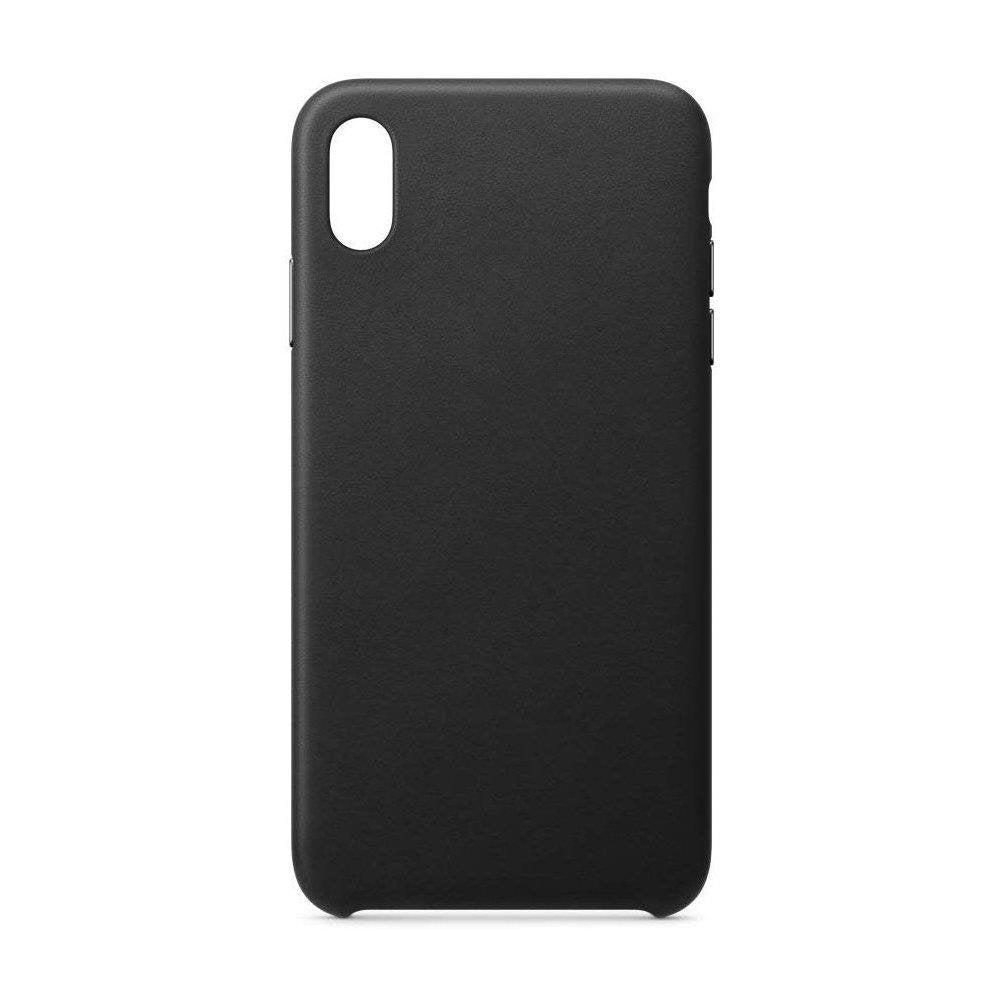 EKO PU odos dėklas iPhone 12 Pro Max – juodas -- iPhone 12 Pro Max