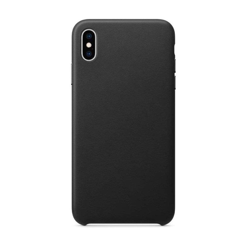 EKO PU odos dėklas iPhone 12 Pro Max – juodas -- iPhone 12 Pro Max