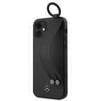 Mercedes-Benz Strap Line dėklas iPhone 12 mini – juodas -- iPhone 12 Mini