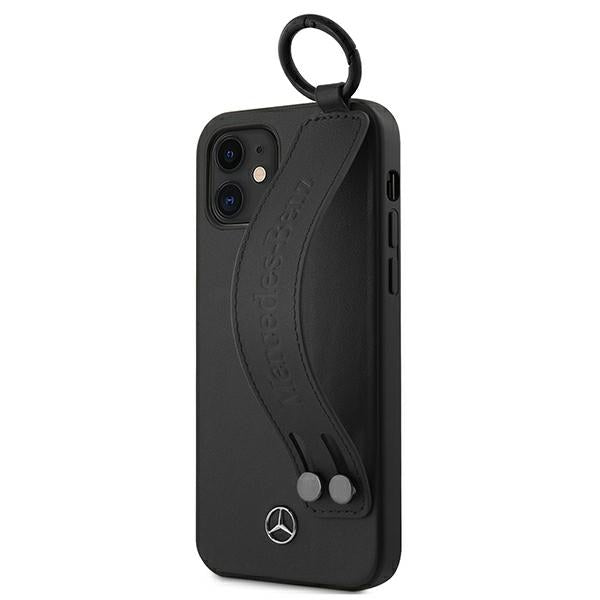 Mercedes-Benz Strap Line dėklas iPhone 12 mini – juodas -- iPhone 12 Mini