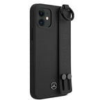 Mercedes-Benz Strap Line dėklas iPhone 12 mini – juodas -- iPhone 12 Mini
