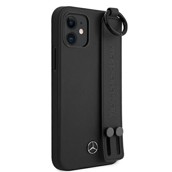 Mercedes-Benz Strap Line dėklas iPhone 12 mini – juodas -- iPhone 12 Mini