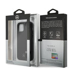 Mercedes-Benz Strap Line dėklas iPhone 12 mini – juodas -- iPhone 12 Mini