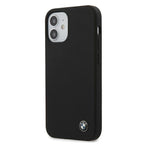 BMW silikoninis dėklas iPhone 12 mini – juodas -- iPhone 12 Mini