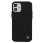 BMW silikoninis dėklas iPhone 12 mini – juodas -- iPhone 12 Mini