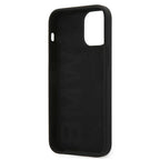 BMW silikoninis dėklas iPhone 12 mini – juodas -- iPhone 12 Mini