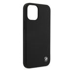 BMW silikoninis dėklas iPhone 12 mini – juodas -- iPhone 12 Mini