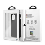 BMW silikoninis dėklas iPhone 12 mini – juodas -- iPhone 12 Mini