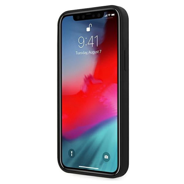 Ferrari silikoninis dėklas iPhone 12 mini – juodas -- iPhone 12 Mini