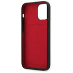 Ferrari silikoninis dėklas iPhone 12 mini – juodas -- iPhone 12 Mini
