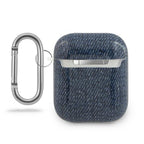 Guess Jeans dėklas AirPods 1/2 – tamsiai mėlynas -- AirPods 1 / AirPods 2