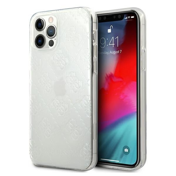 Guess skaidrus dėklas iPhone 12 Pro Max – 4G 3D -- iPhone 12 Pro Max