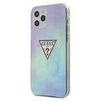 Guess Tie & Dye dėklas iPhone 12 Pro Max – mėlynas -- iPhone 12 Pro Max