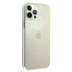 Guess 4G 3D Pattern dėklas iPhone 12/12 Pro – opalinis -- iPhone 12
