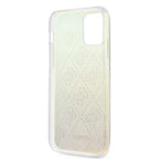Guess 4G 3D Pattern dėklas iPhone 12/12 Pro – opalinis -- iPhone 12
