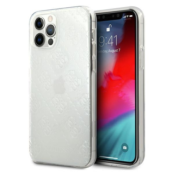 Guess skaidrus dėklas iPhone 12/12 Pro – 4G 3D -- iPhone 12