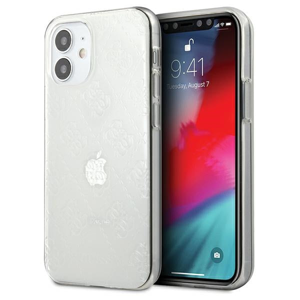 Guess skaidrus dėklas iPhone 12 mini – 4G 3D -- iPhone 12 Mini