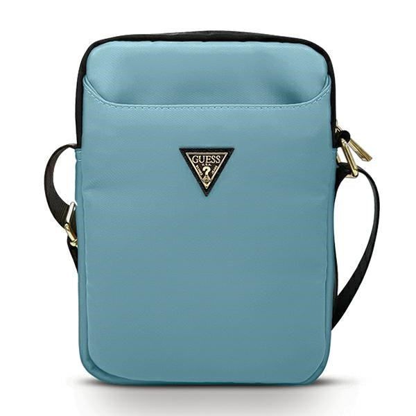Guess Bag GUTB10NTMLLB 10" mėlyna/mėlyna Nylon Triangle Logo -- Uncategorized