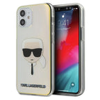 Karl Lagerfeld dėklas iPhone 12 mini – opalinis -- iPhone 12 Mini