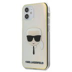 Karl Lagerfeld dėklas iPhone 12 mini – opalinis -- iPhone 12 Mini