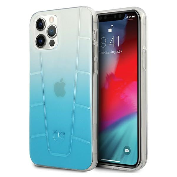 Mercedes-Benz dėklas iPhone 12/12 Pro – mėlynas -- iPhone 12