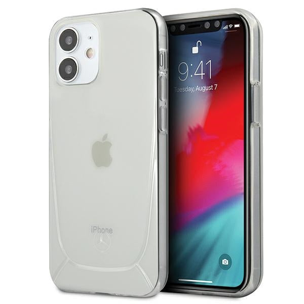 Mercedes-Benz Transparent Line dėklas iPhone 12 mini – skaidrus -- iPhone 12 Mini