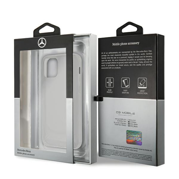 Mercedes-Benz Transparent Line dėklas iPhone 12 mini – skaidrus -- iPhone 12 Mini