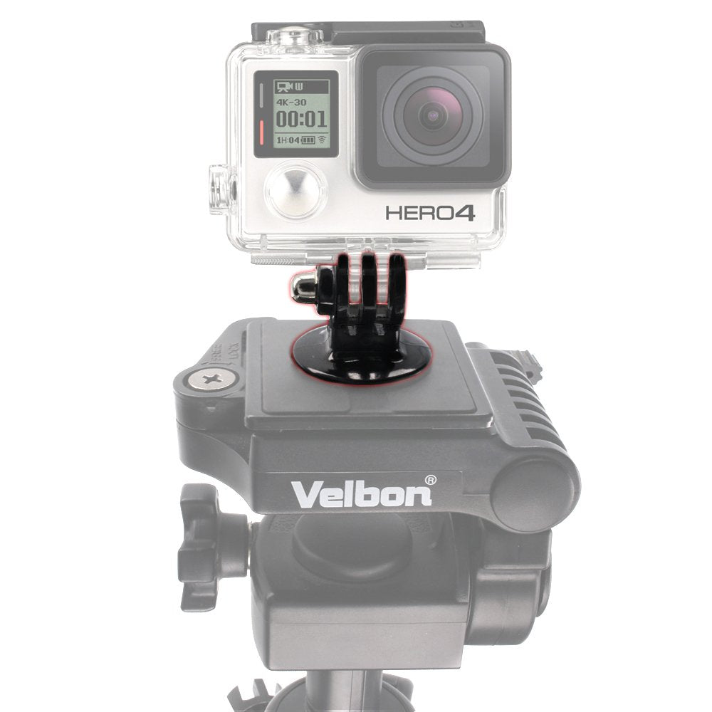 Sportinė kamerų montavimo sistema su GoPro trikojo montavimo sistema - juoda -- Cycling Accessories