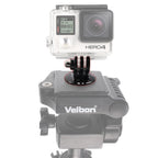Sportinė kamerų montavimo sistema su GoPro trikojo montavimo sistema - juoda -- Cycling Accessories